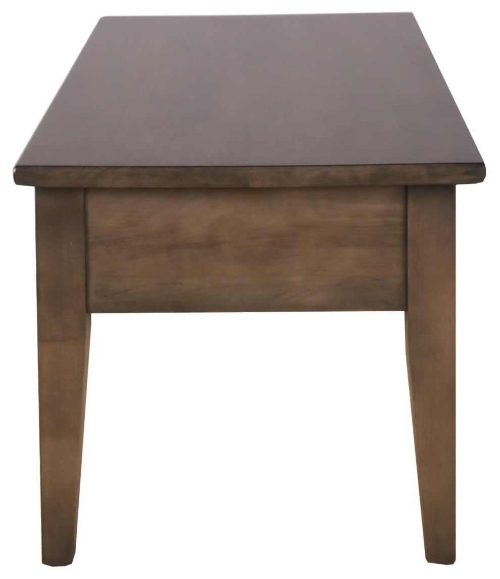 Solid maple coffee sales table